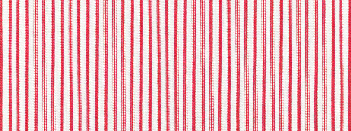NEW WOVEN TICKING 31 RED